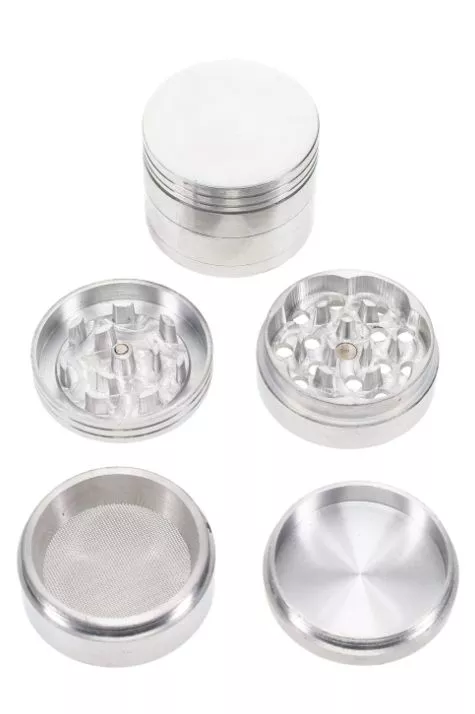 1.75" 4-Part Aluminum Metal Herb Grinder