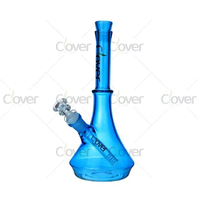 10.2″ Colored Beaker Glass Water Pipe – Classic Shape with 5mm Thick Glass | Multiple Neon Options