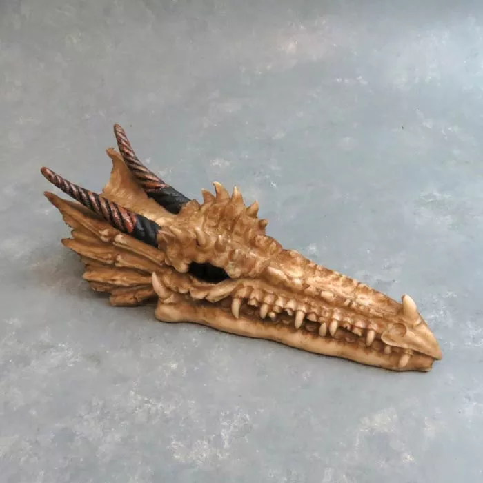 10″ Dragon Skull Incense Burner
