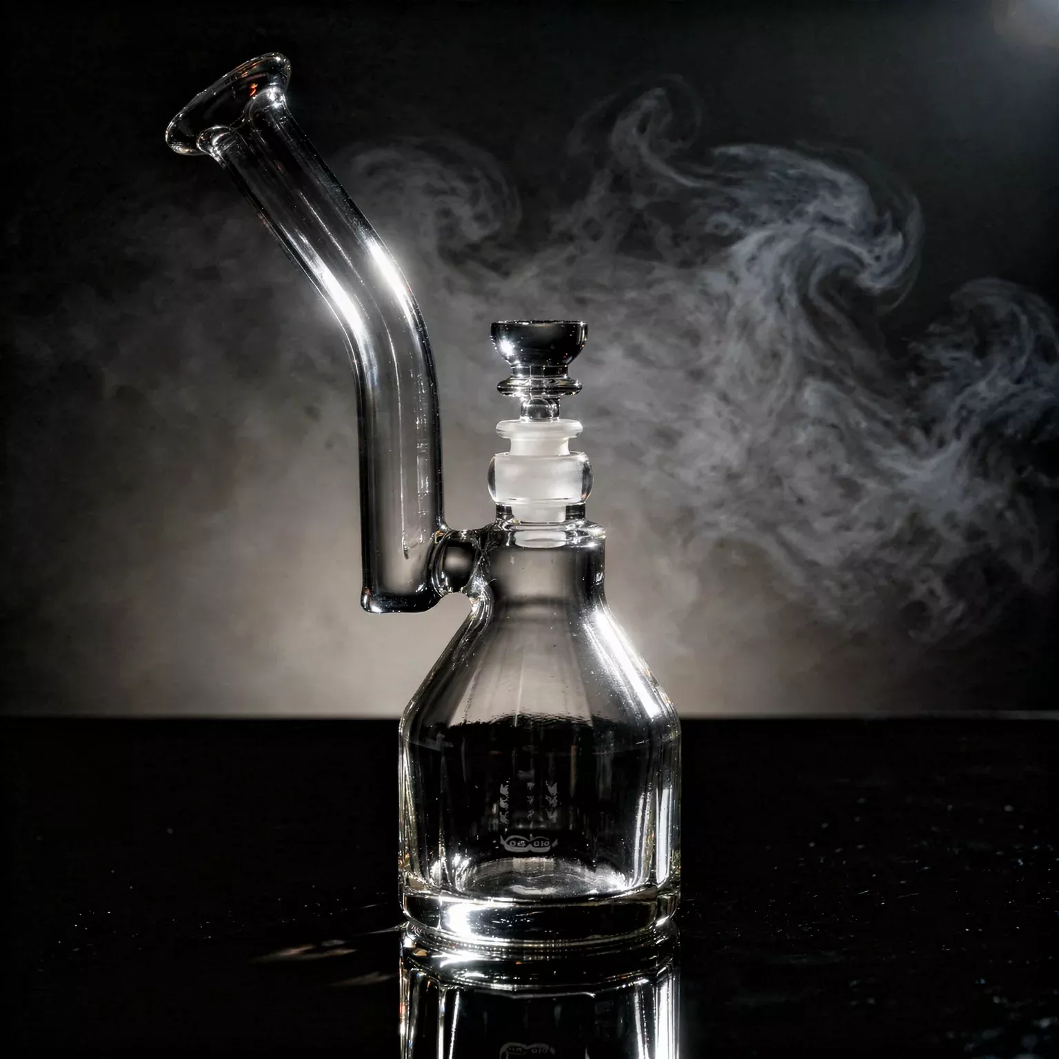 10" Encore Collection Clear Diamond Henny Bong