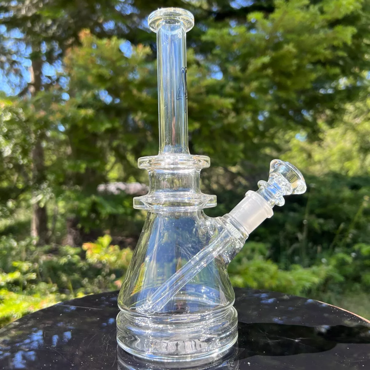 10″ Fixed Female Double Ringed Beaker