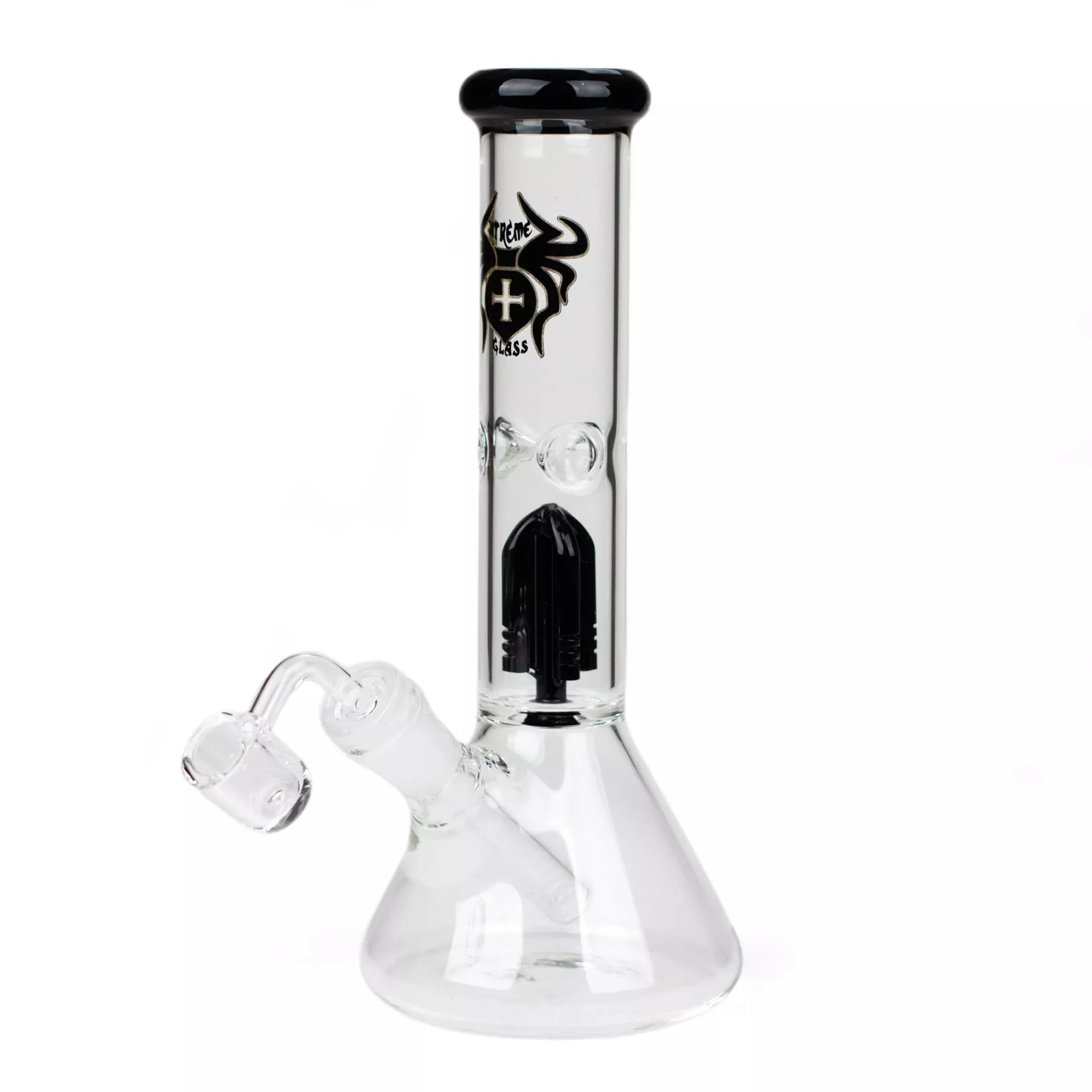 10" Glass Percolator Bong with Banger