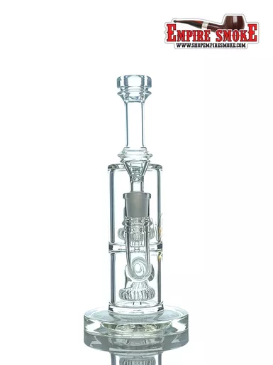 10" High Point Glass Double UFO Perc Straight