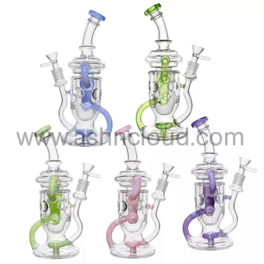 10 in - Sweet Recycler Slime Colors Glass