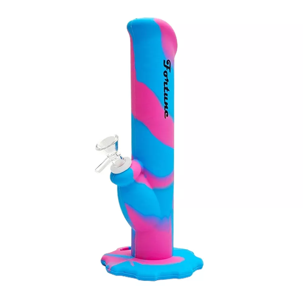 10 inch Silicone Straight Tube Bong
