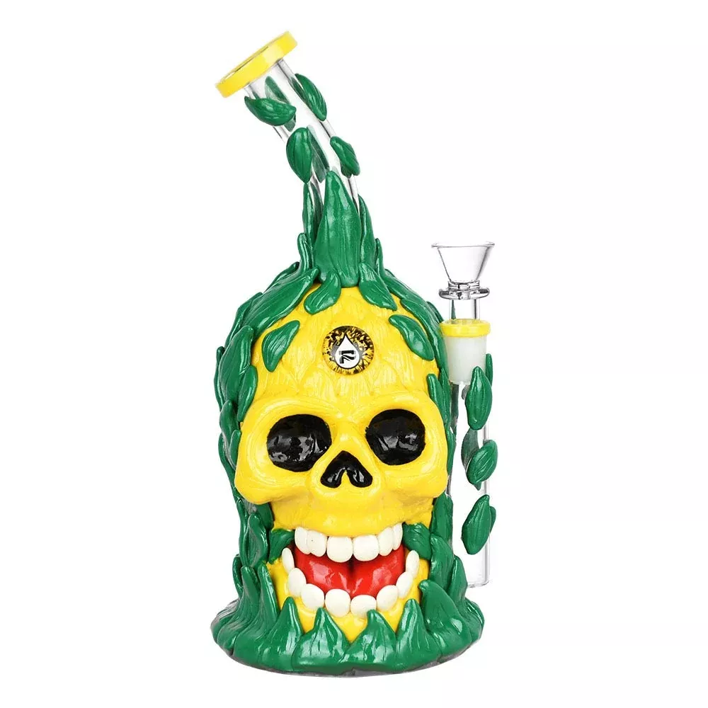 10 inch Skull Pineapple Bong