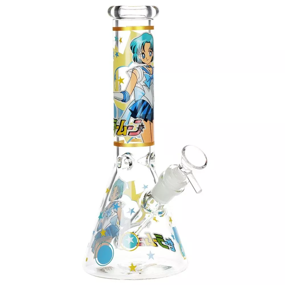 10" Japanese Animation Girl Version 2 Beaker Style Water Pipe