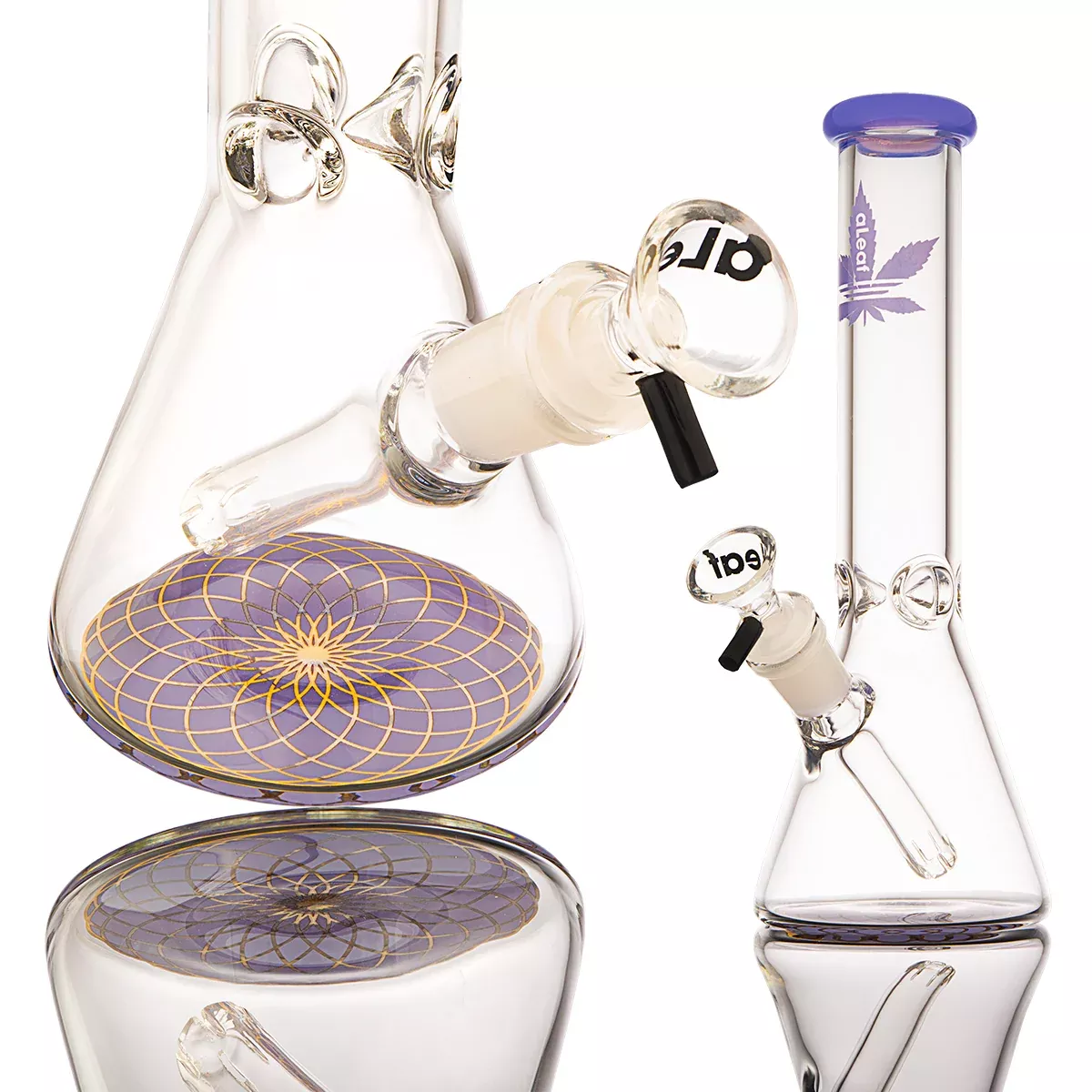 10" Lotus Beaker Water Pipe