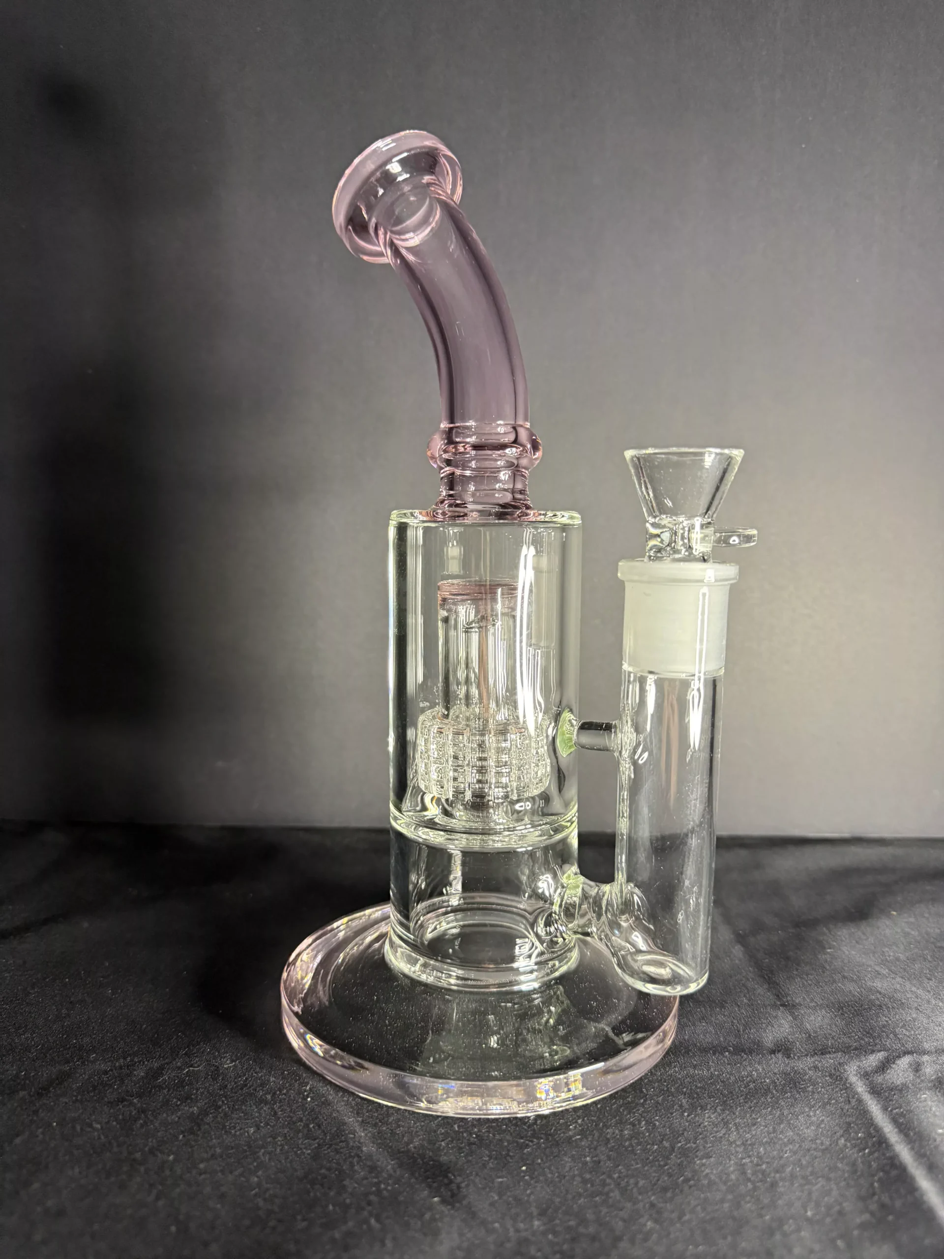 10" Mini Matrix Dome Bent Neck Bong