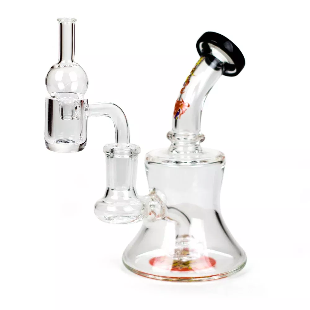 10" Oil Rig with Quartz Banger