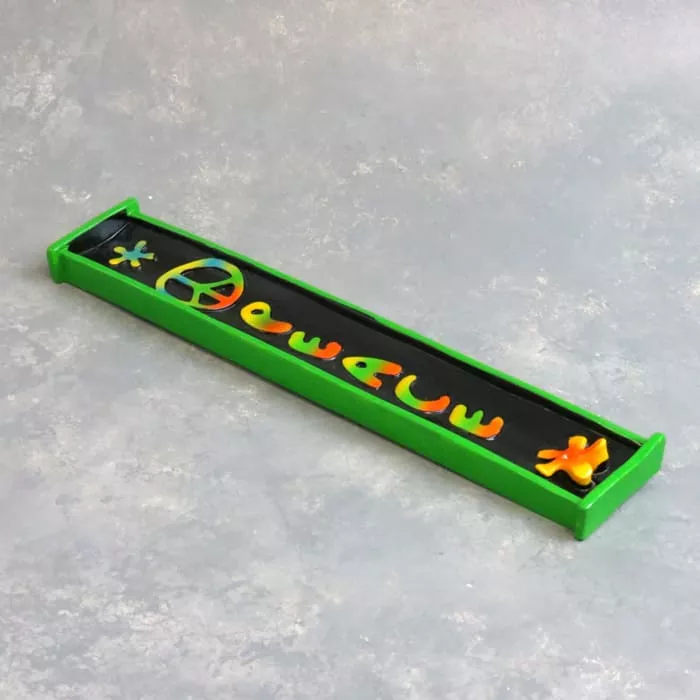 10″ ‘Peace’ Incense Burner
