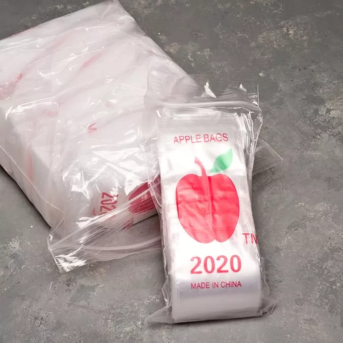 1000pcs 2″ x 2″ Plastic Baggies