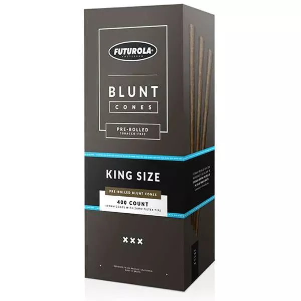 109mm Futurola Blunt Cones (400 Pack)