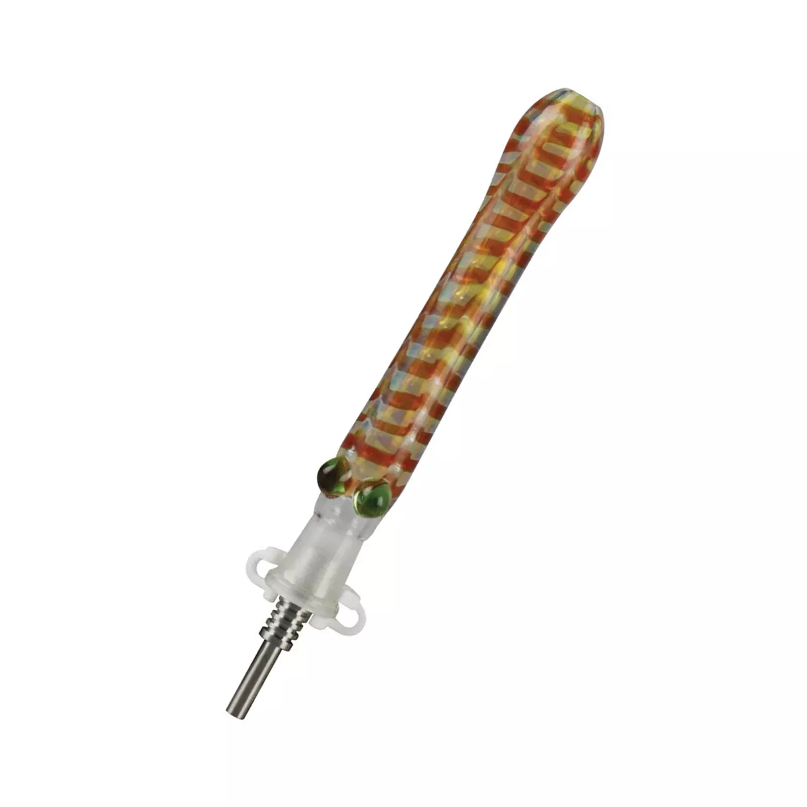 10mm Glass Nectar Collector with Titanium Tip