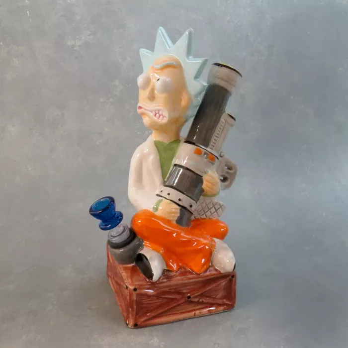 11″ ‘Bazooka Scientist’ Ceramic Water Pipe