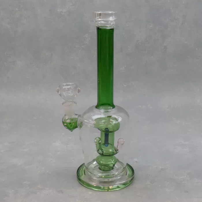 11″ Bell Shaped Pinner Mushroom Perc Water Pipe