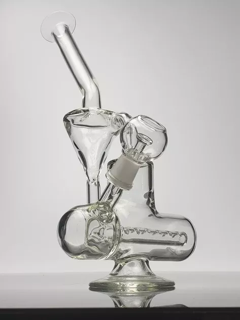 11'' recycler with inline perc
