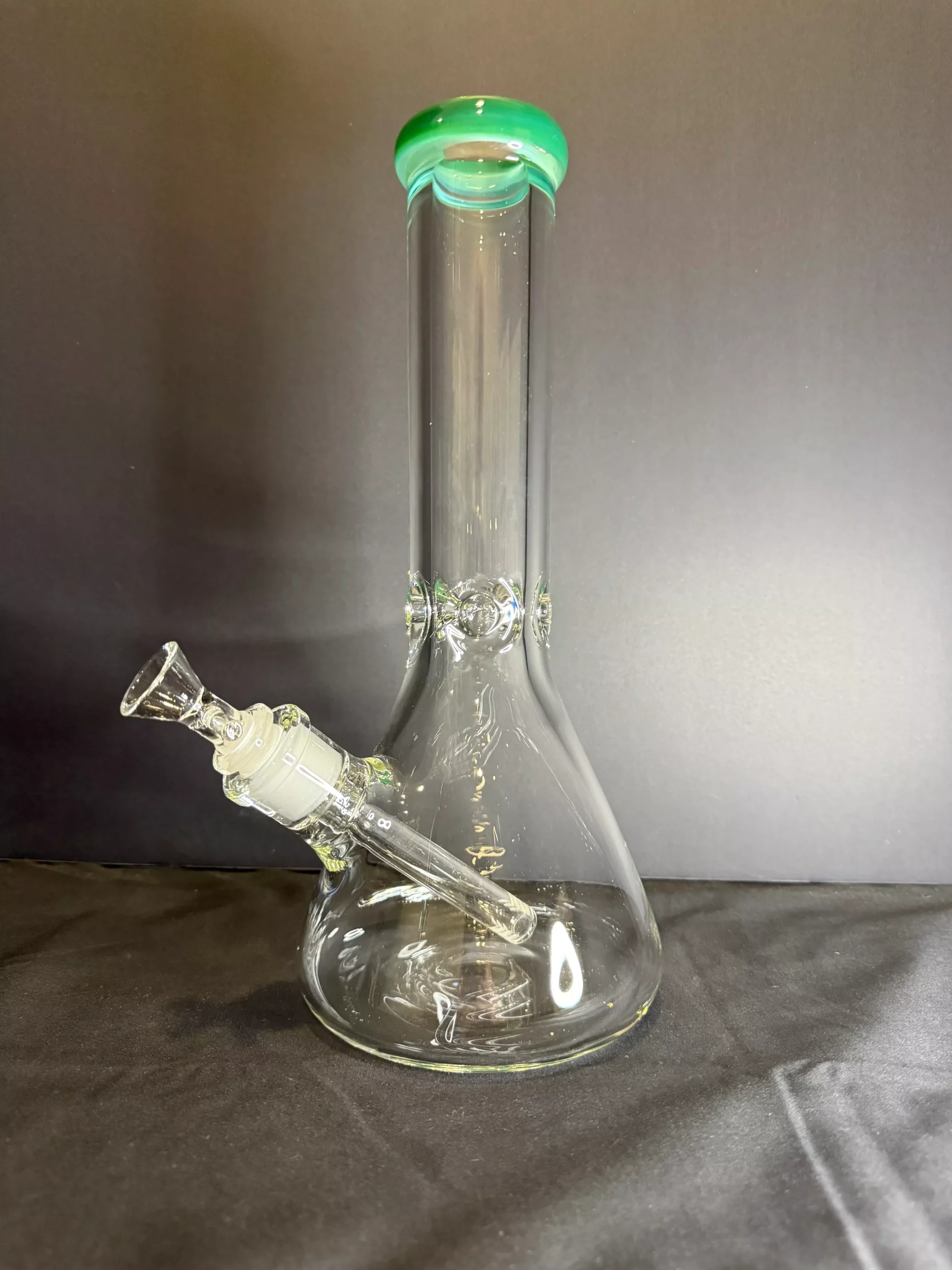 12" Color Lip Beaker Bong 9mm Thick