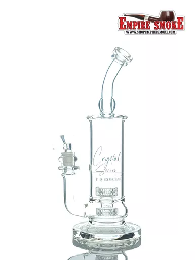 12" High Point Glass Double Matrix Perc