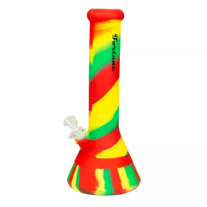 12" Silicone Beaker Water Pipe