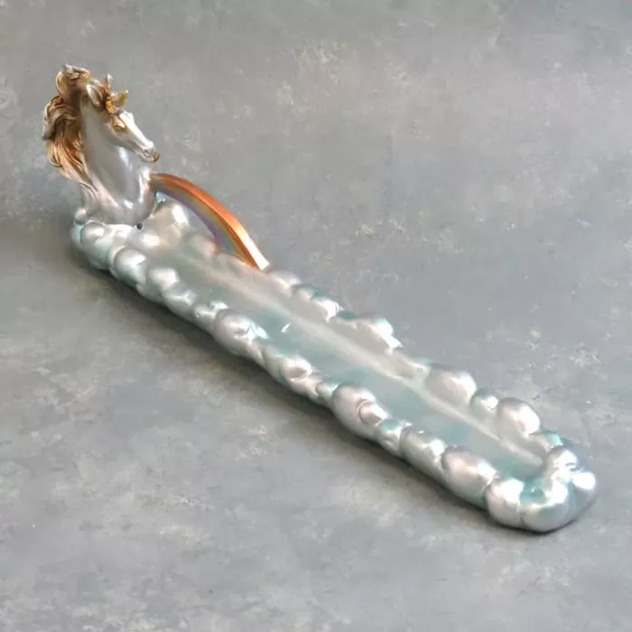 12″ Unicorn Rainbow Incense Burner