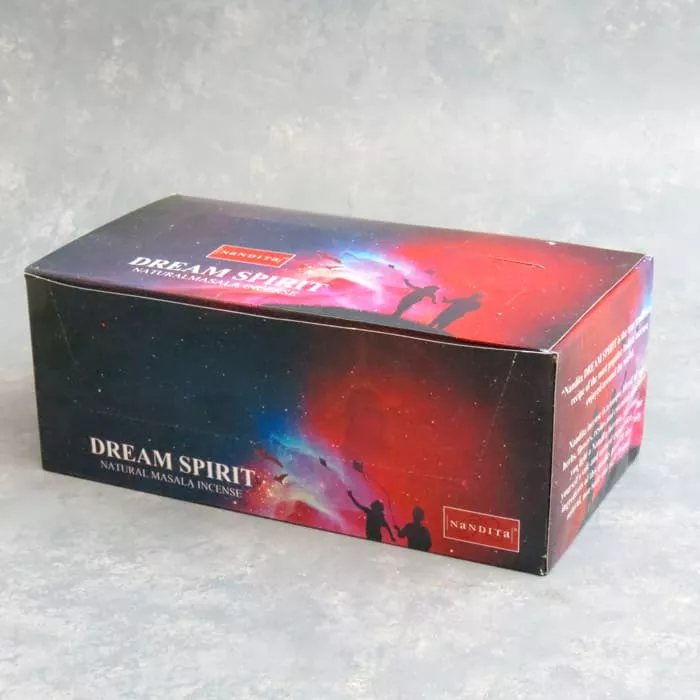 12pk Nandita Dream Spirit Incense Sticks (15g packs)