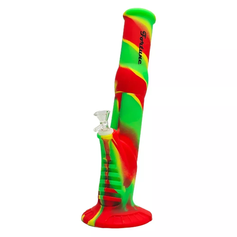 13.5" Silicone Straight Water Pipe