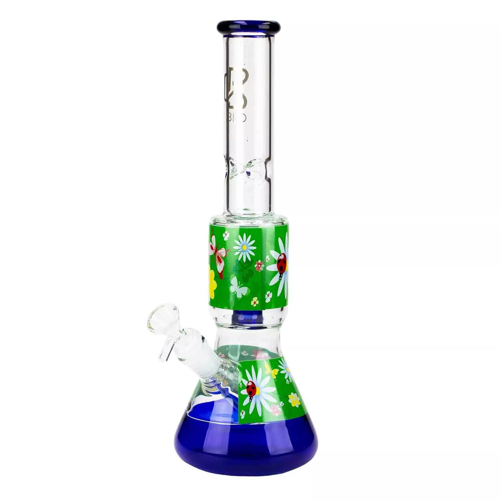 13" Flower Bong with Beaker Base