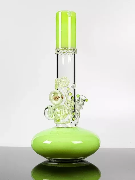 14" Hvy tag beakers with worked marbles