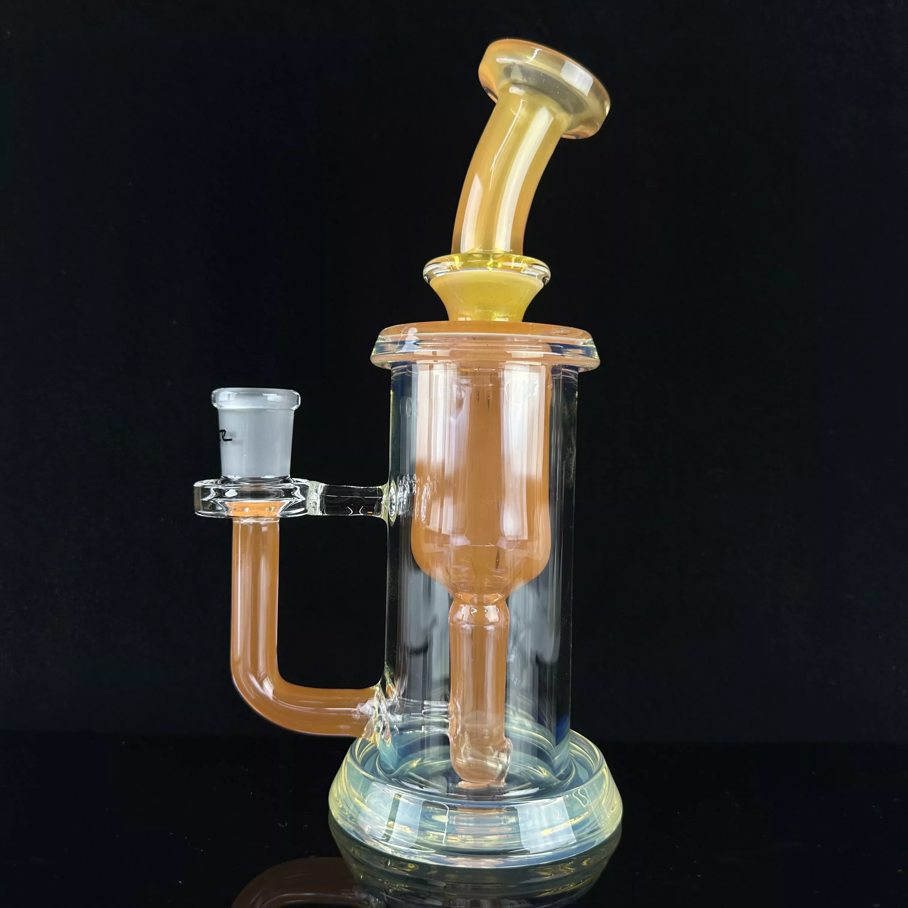 14mm "Gold Fumed" Incycler by Leisure Glass