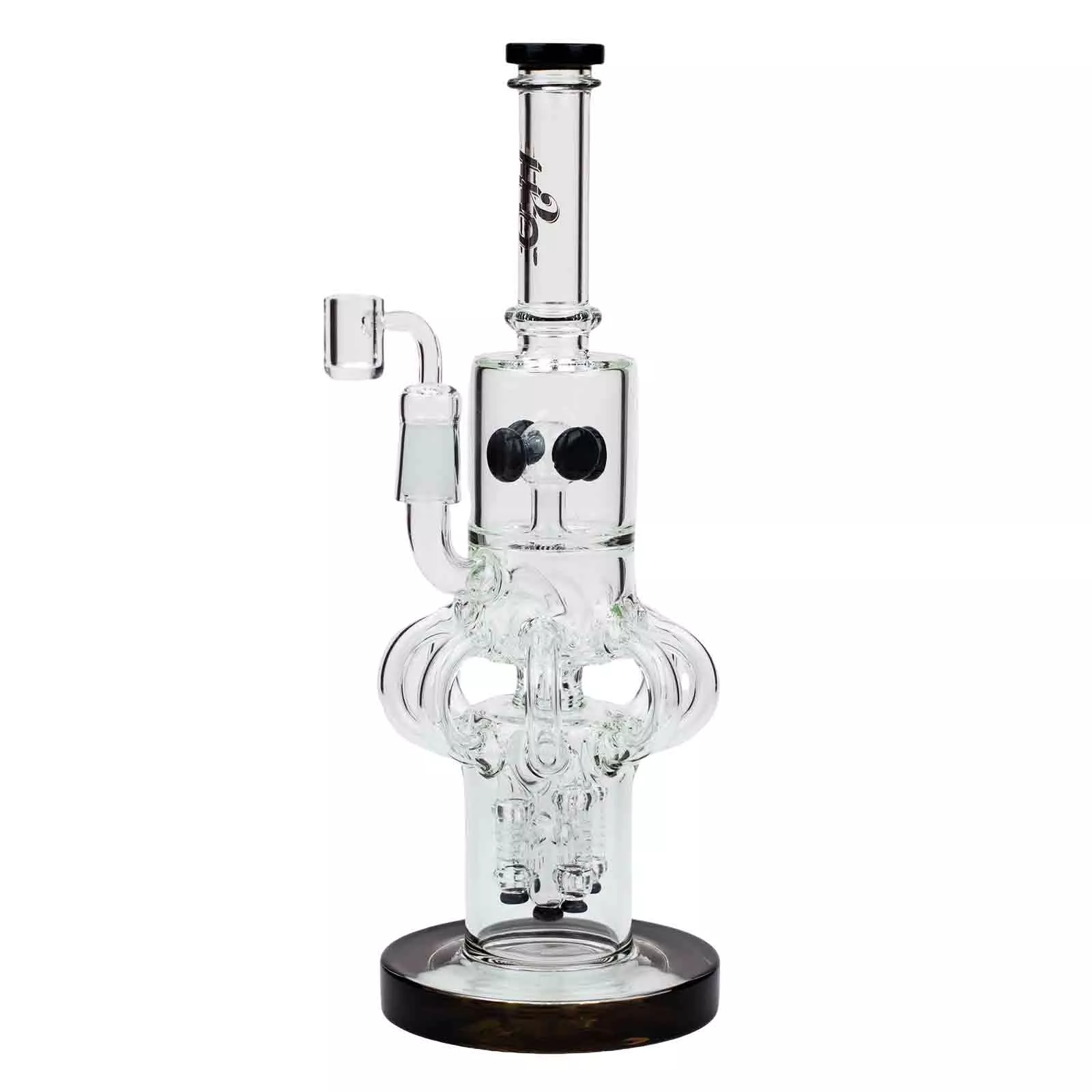 15" H2O Glass Water Recycle Bong