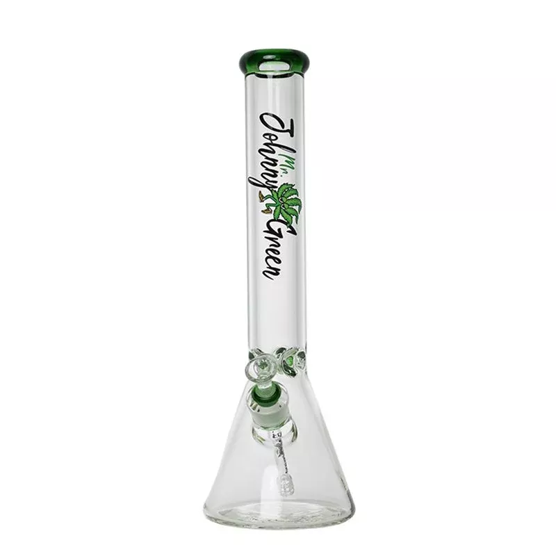 16" 9mm Beaker Water Pipe with Grid Percolator Slide