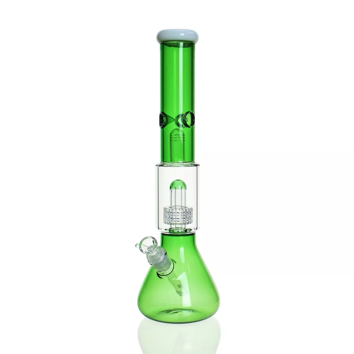17" Beaker - Matrix Perc - Green