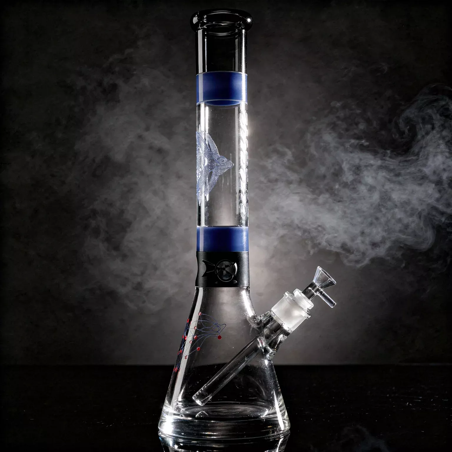 17" Encore Collection 2-Tone Alchemist Mega Pounder Beaker Bong