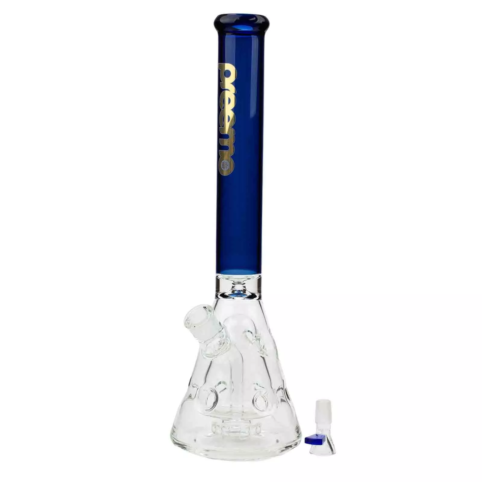 18" Pyramid Perc Bong