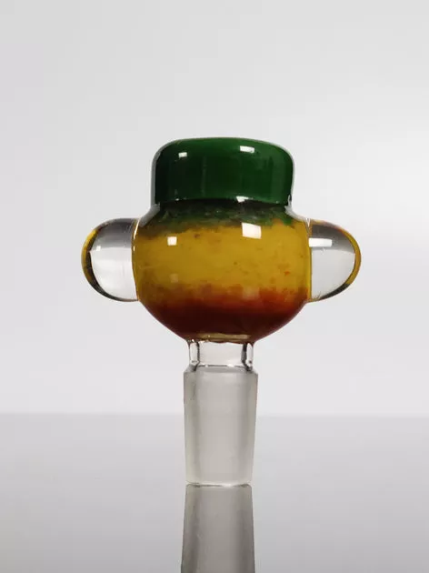 18mm Rasta worked male bowl