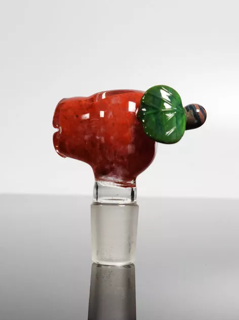 18mm Red apple male bowl