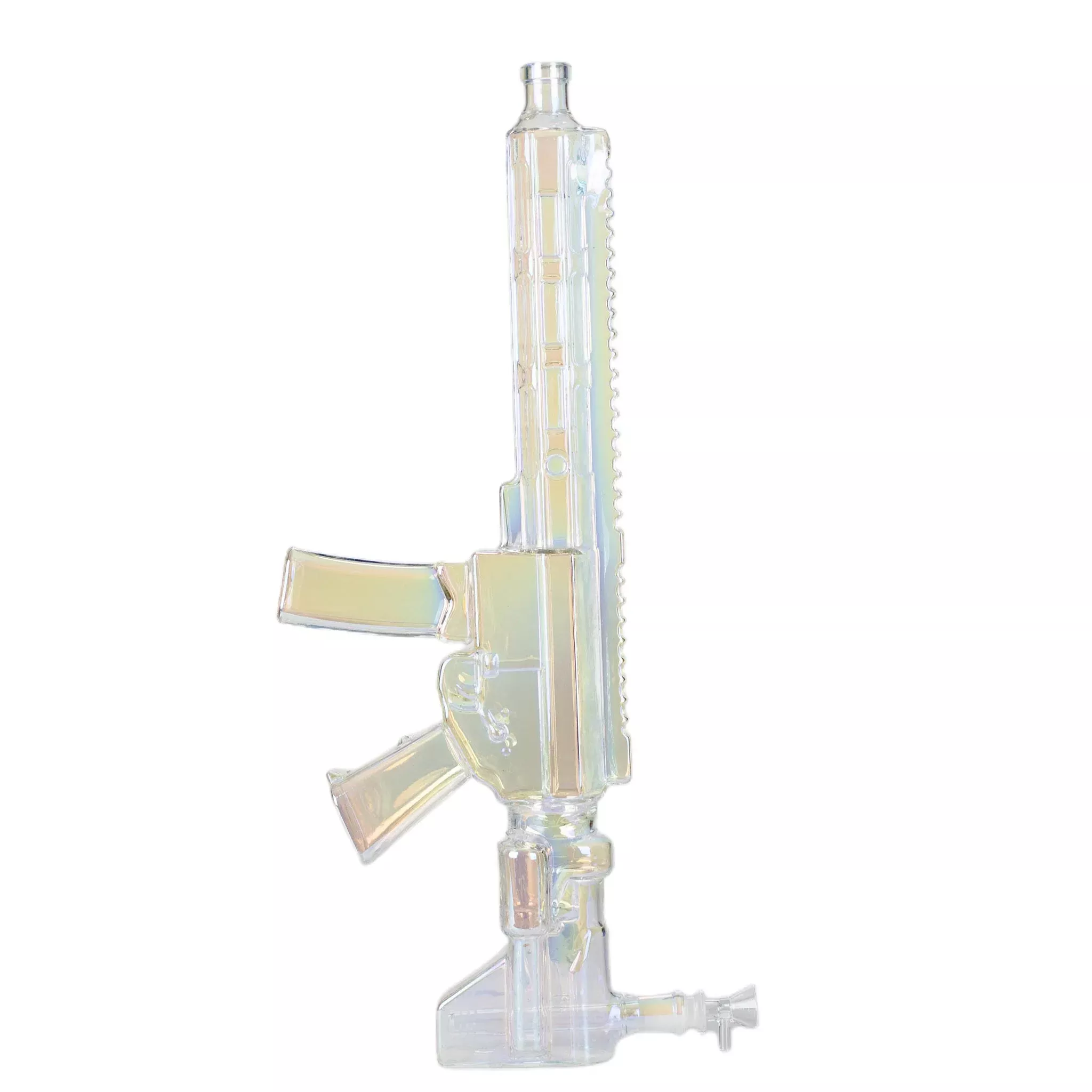 22" Electroplated Machine Gun Bong