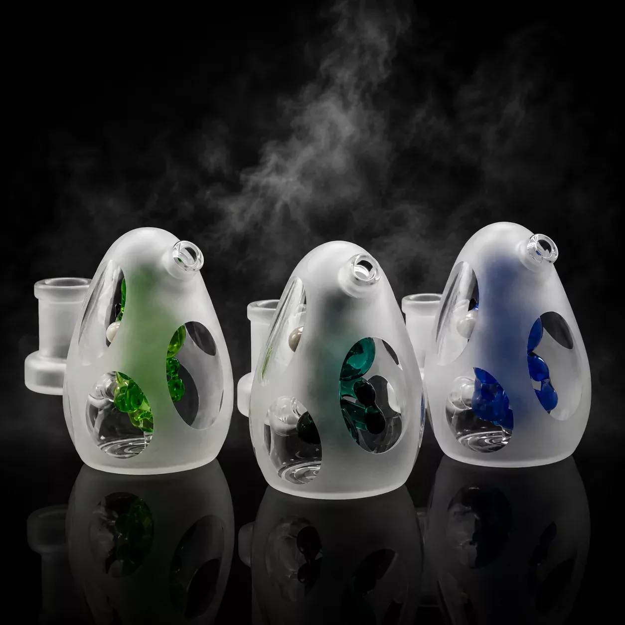 3PACK 3"Encore Collection Mini Baby Dinosaur Egg Dab Rig