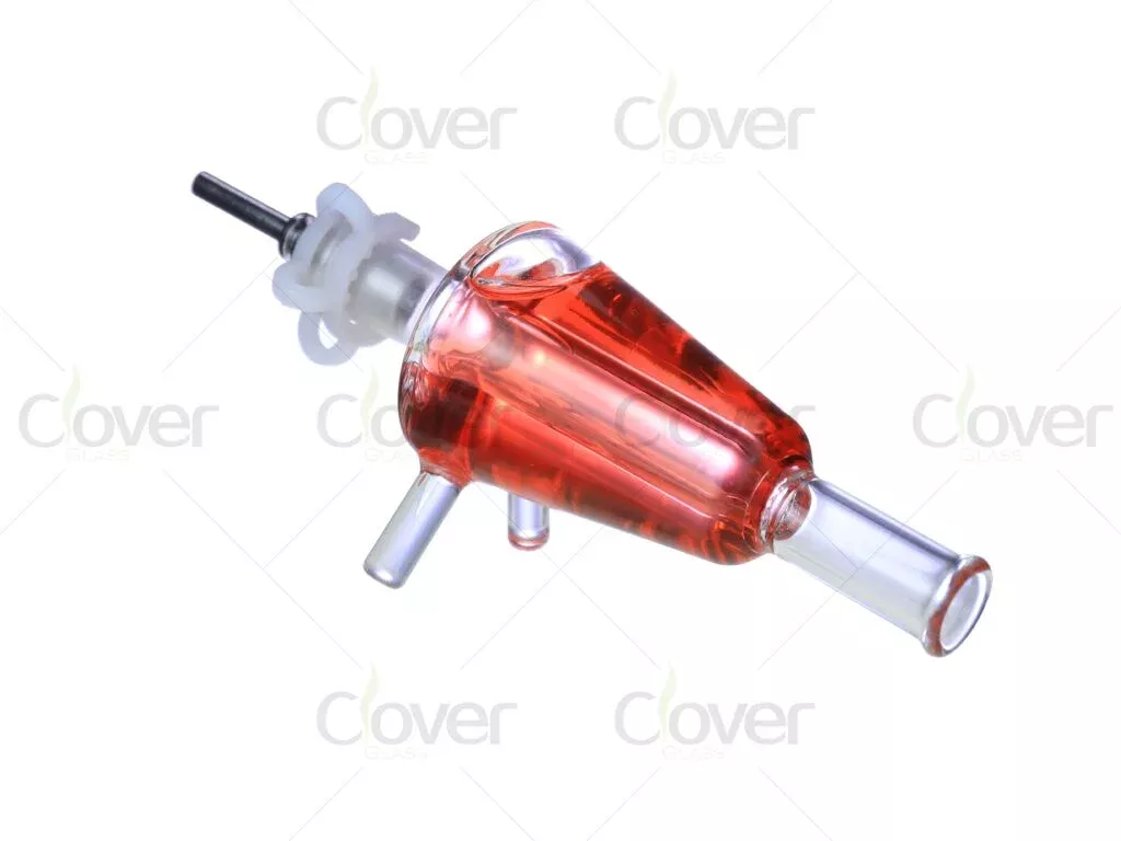 4.1 Inch Glycerin Glass Nectar Collector with Triple Intake | NC Dab Straw | Stainless Tip Kit