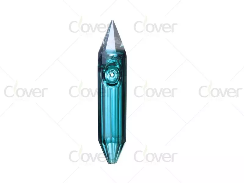 4.8 Inch Faceted Crystal Style glass smoking pieces | Mixed Colors | Display Packaging | Clover Glass
