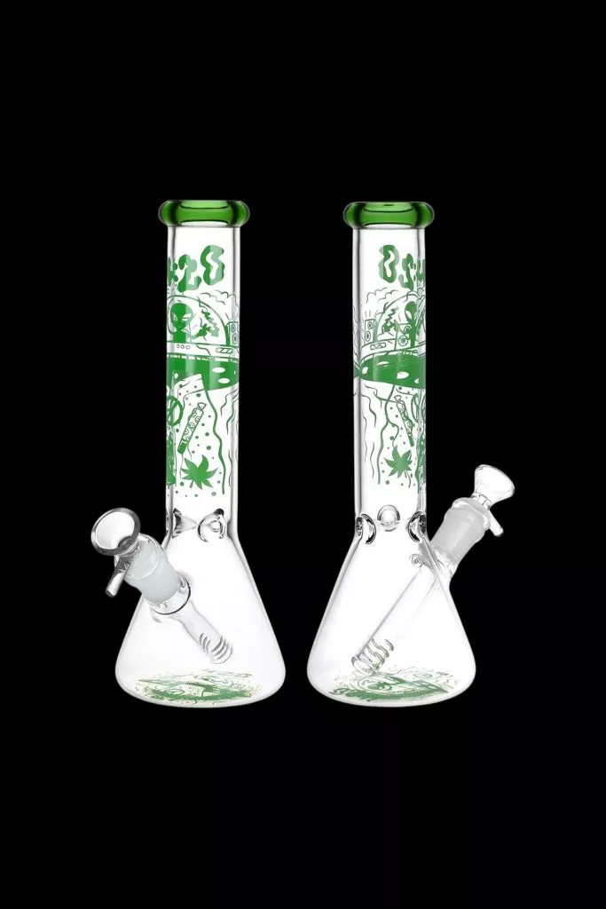 420 UFO Visitor Beaker Bong