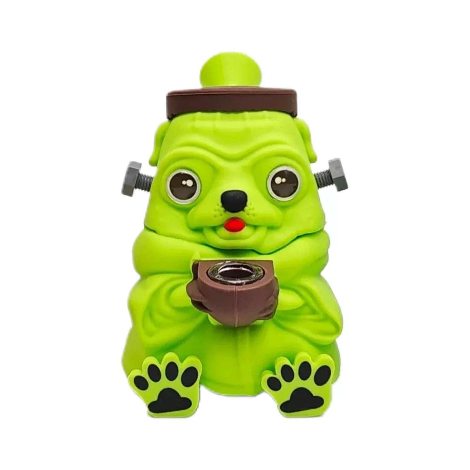 5.5" Pug Silicone Bong Water Pipe