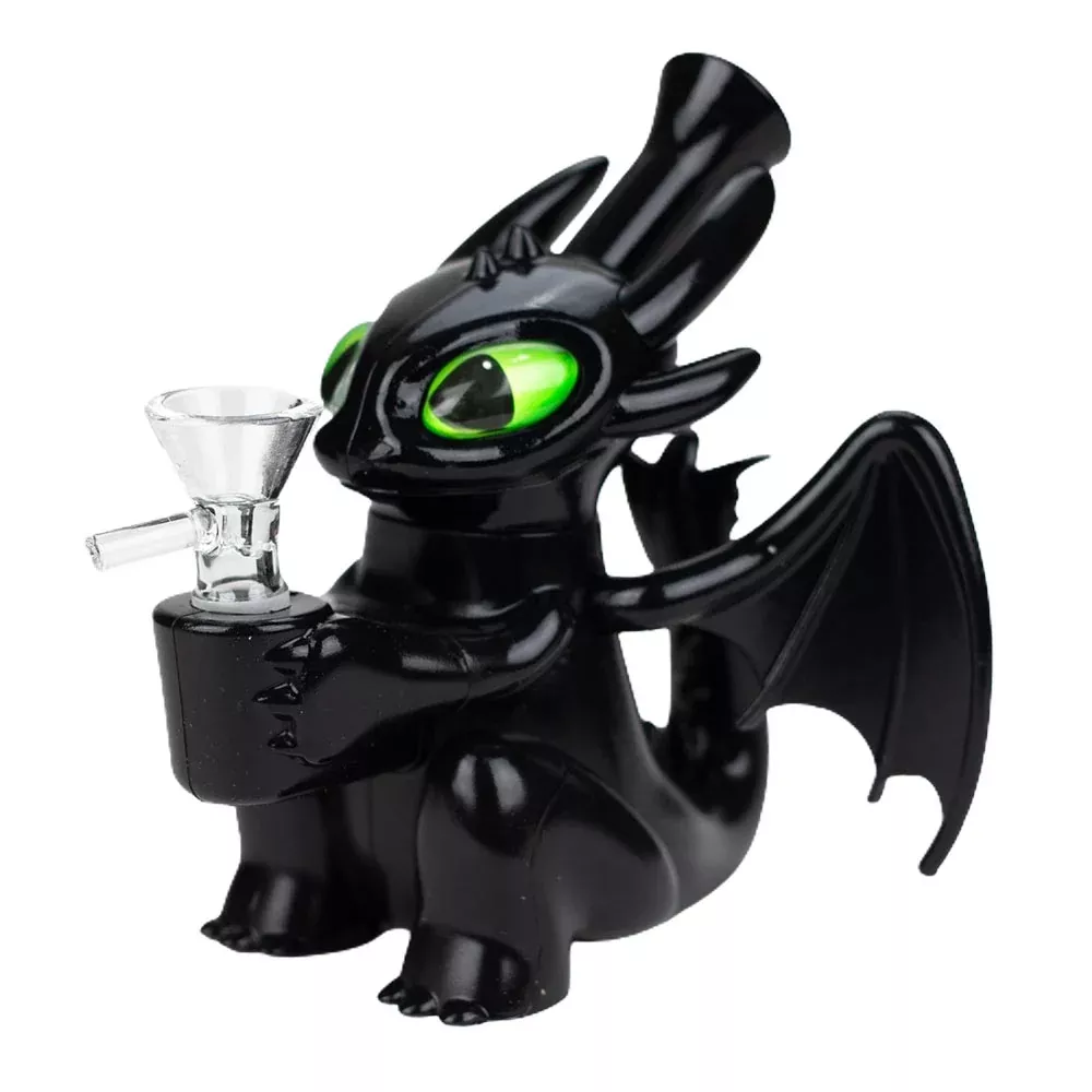 5.5" Silicone Dragon Water Bong