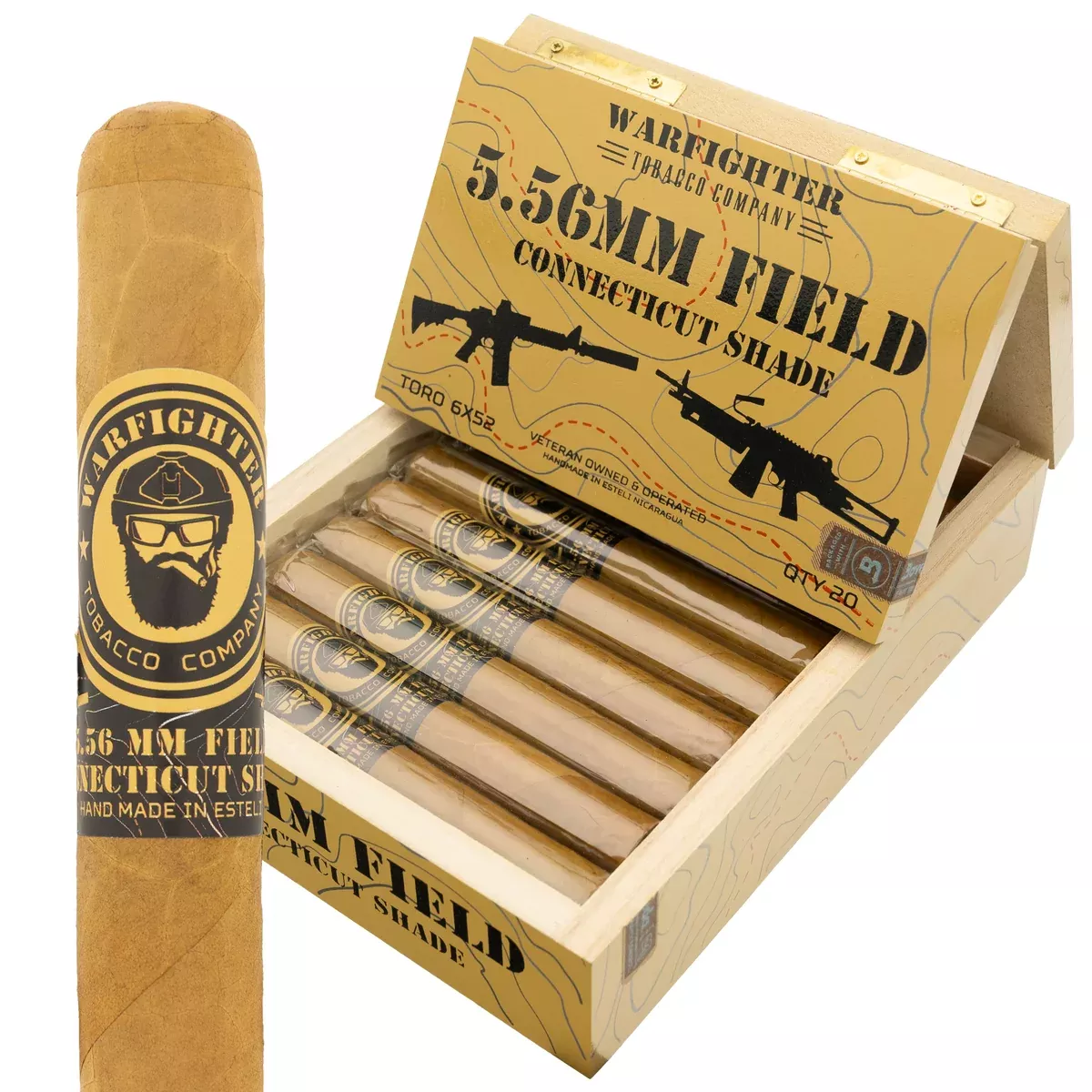 5.56 MM Field Connecticut Shade Cigar