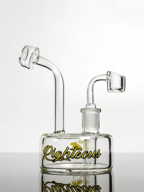 5" Righteous puck rig with yellow print