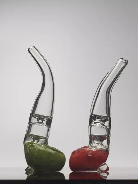 6'' tall standing colored sherlock pipe