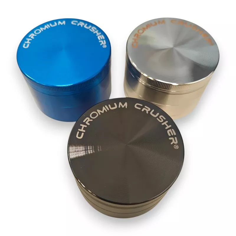 60mm Chromium Crusher 4-Part Metal Grinders