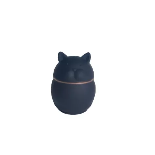 62mm Cat Shape 4-Piece Metal Grinder - Assorted