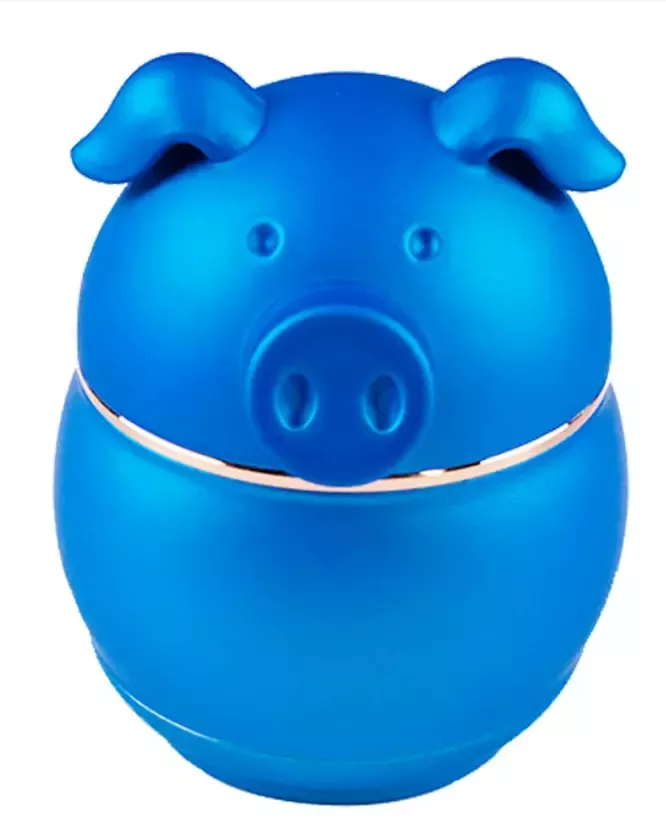 62mm Pig Shape 4-Piece Metal Grinder